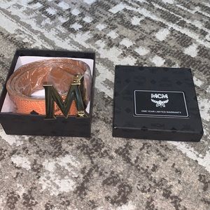 Authentic MCM Belt